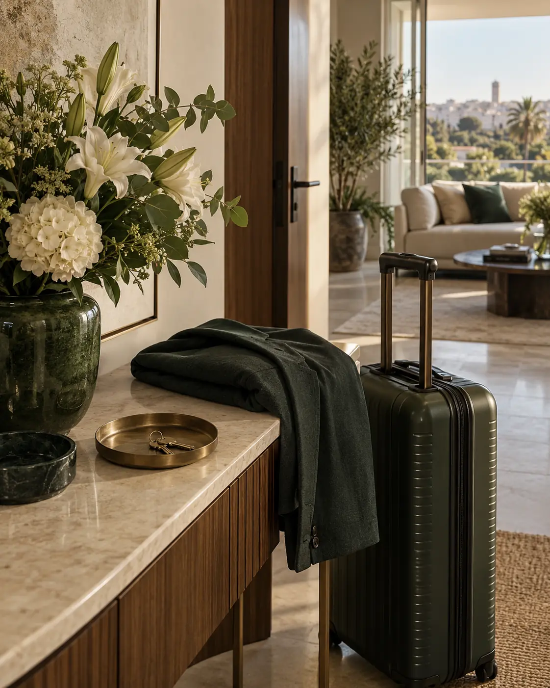 Appartement préparé pour une installation à Rabat